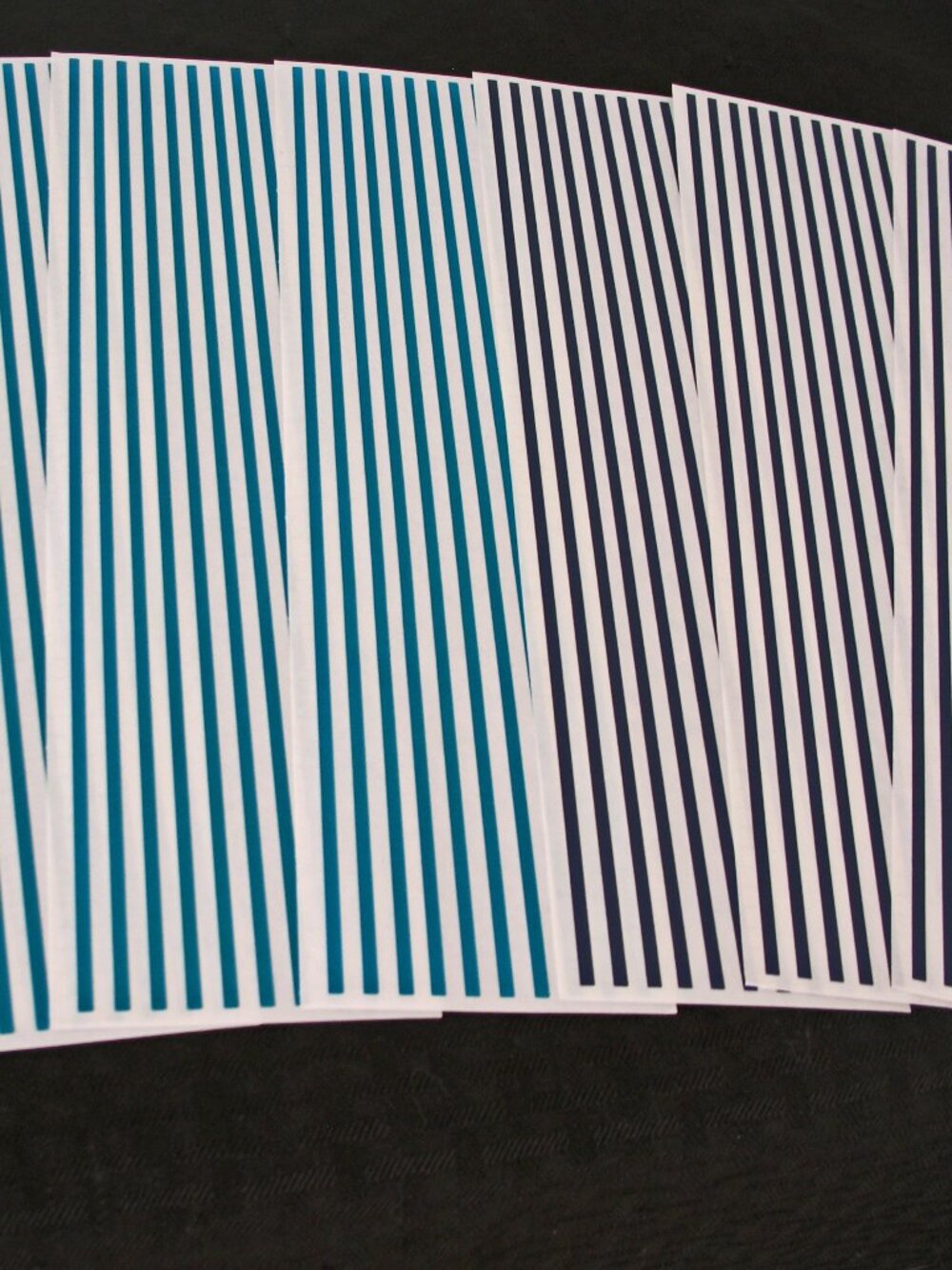 Seven Gr Length Stickers Lines,  Creative Memories.   refer to pictures.   3 Pur